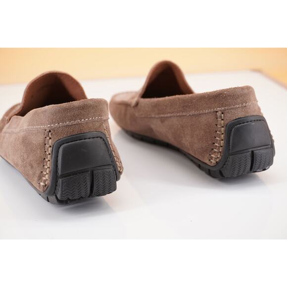 To Boot New York Quincy Grey Suede Men\'s Driver loafers Size 9 New $295 Moc main image 9